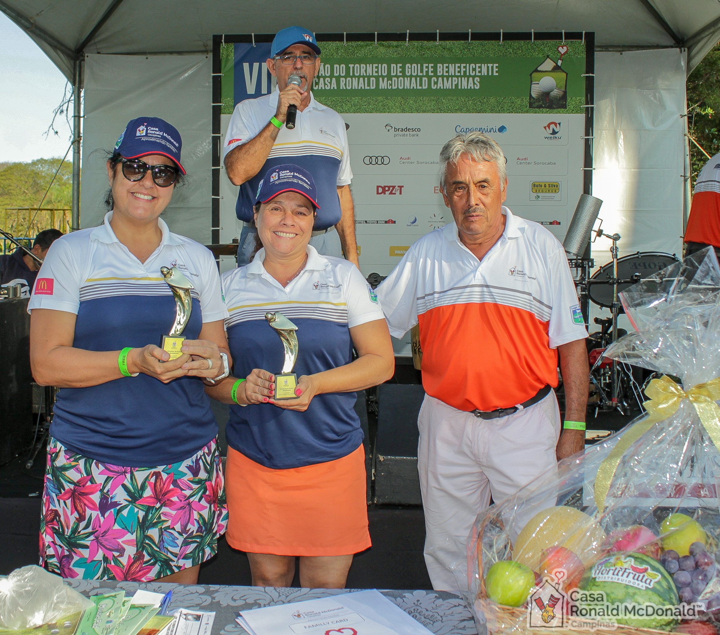 Campeões do VII Edição do Torneio de Golfe Beneficente da Casa Ronald McDonald Campinas