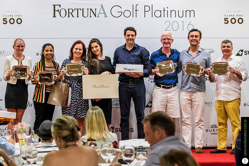 Uma bela festa do FortunA Golf Platinum no Clube dos 500