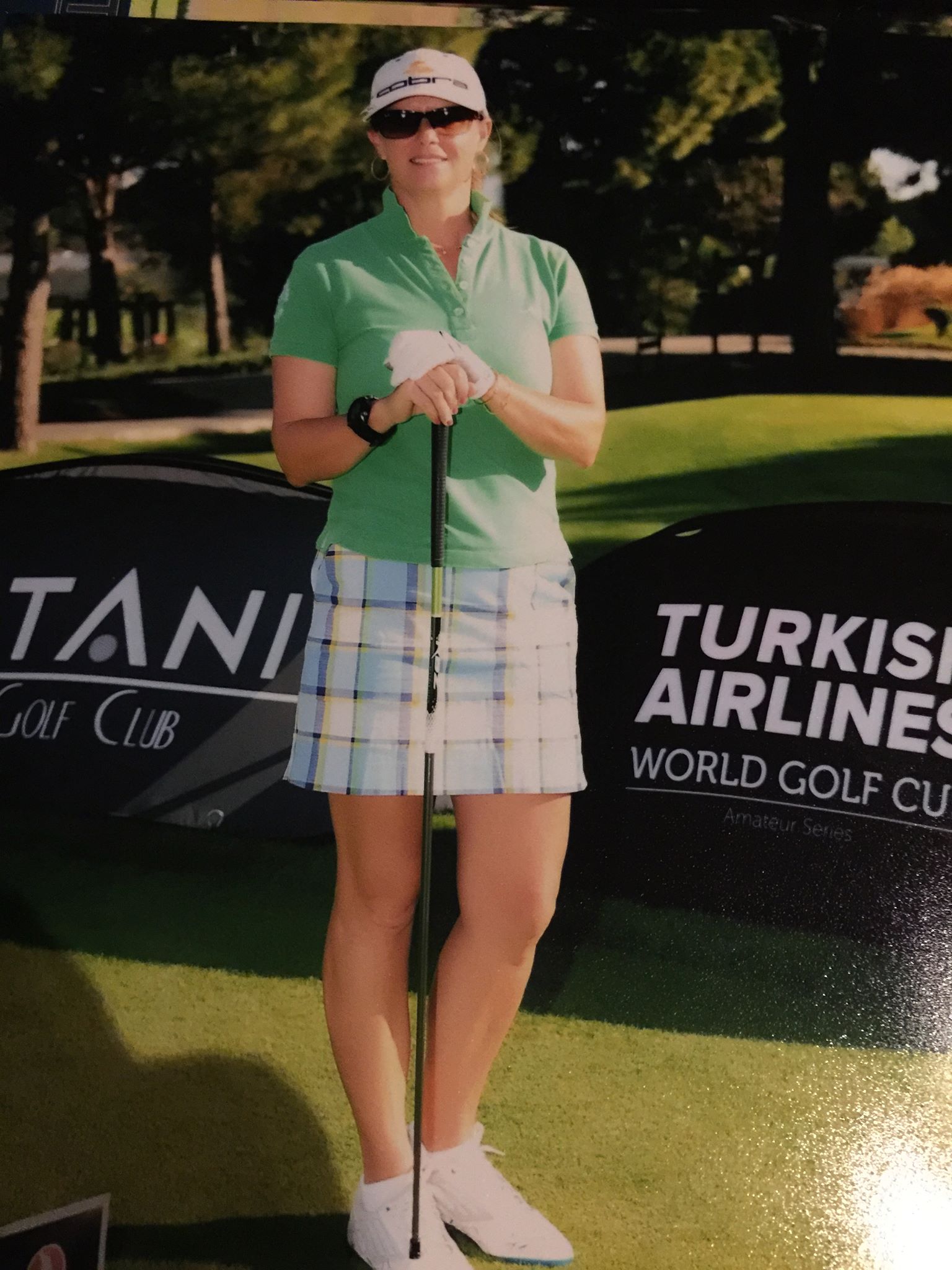 Andrea Ortiz Ozi é a primeira entre as mulheres do Turkish Airlines World Golf Cup 2016