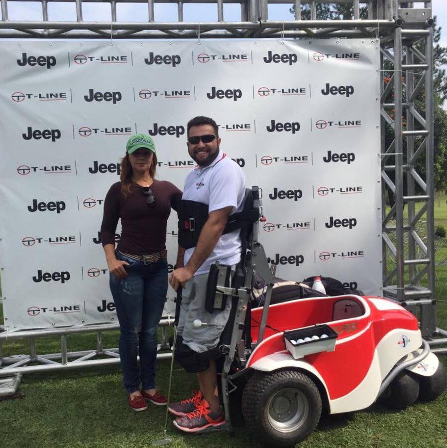Primeiros golfistas cadeirantes brasileiros a participarem de torneio na Europa