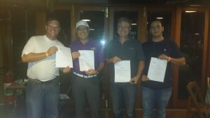 Marcos Gottschalk, Mario Mafra, Juarez Mascarello e Daniel Jesus