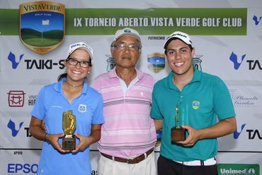 Mattos e Lauren são campeões do Aberto do VistaVerde