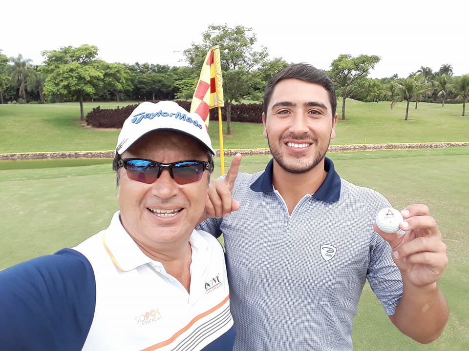 Matheus Oliveira faz seu segundo hole in one no Damha