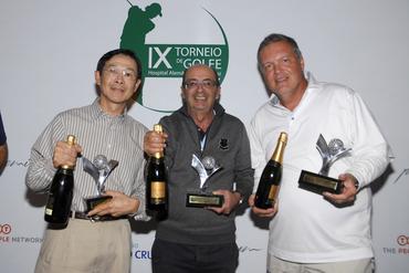 Brunetti, Colombo e Hsien vencem 9º Torneio de Golfe do Hospital Alemão Oswaldo Cruz