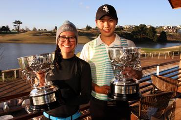 Jinbo Ha e Lauren Grinberg conquistam Brasileiro Juvenil no Paraná