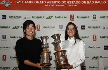 Nagayama e Lauren são campeões do Aberto do Estado de São Paulo