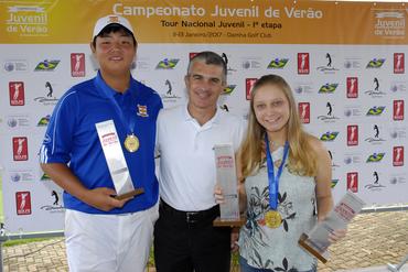 Thomas Choi e Ana Beatriz são bicampeões do Juvenil de Verão de SP