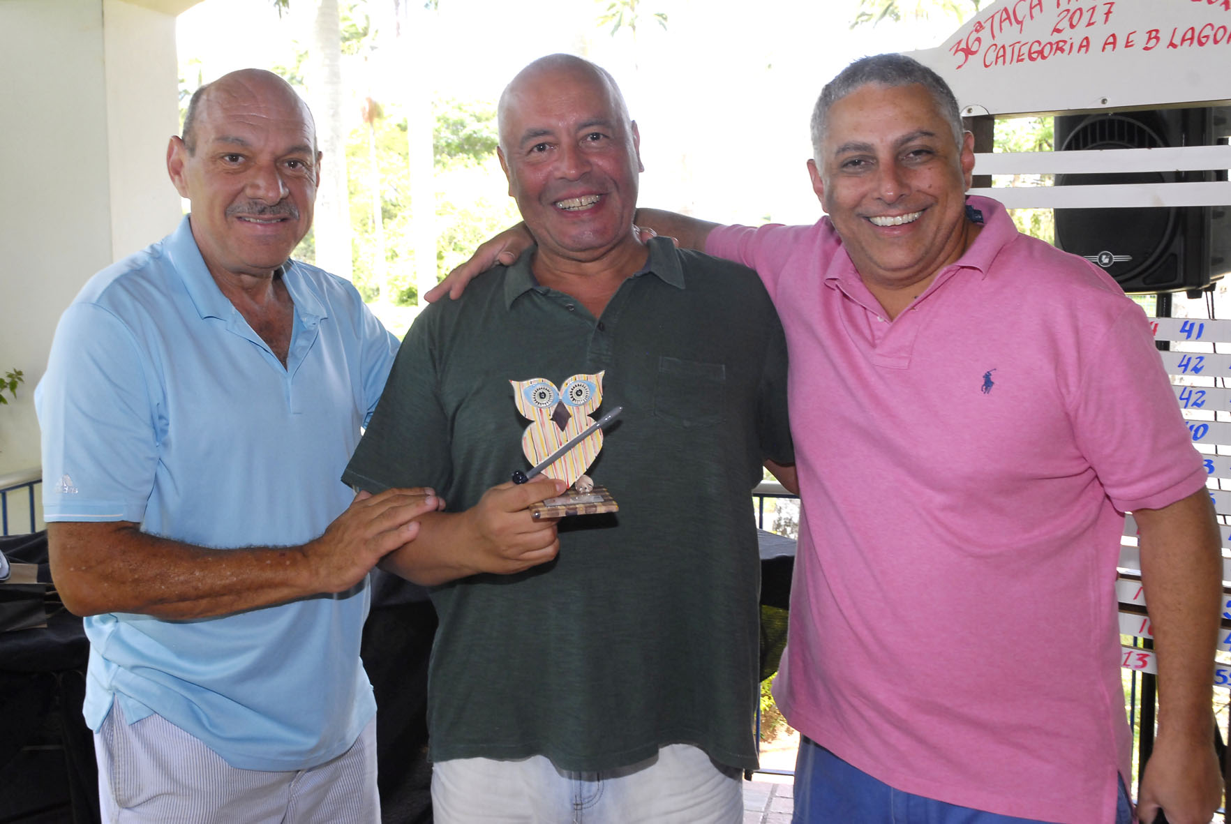 Campeões da 36ª Taça APG no Lago Azul Golfe Clube