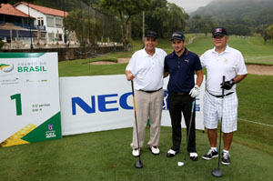 Começou o Aberto do Brasil no Gavea Golf