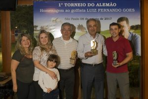 Janete, Cinthia, Duda, Takeo. Fred e Tiago