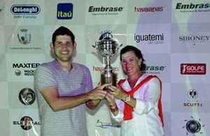 Luiz Jacintho e Lucia Guilger vencem o IX Torneio Aberto do Broa Golf Resort