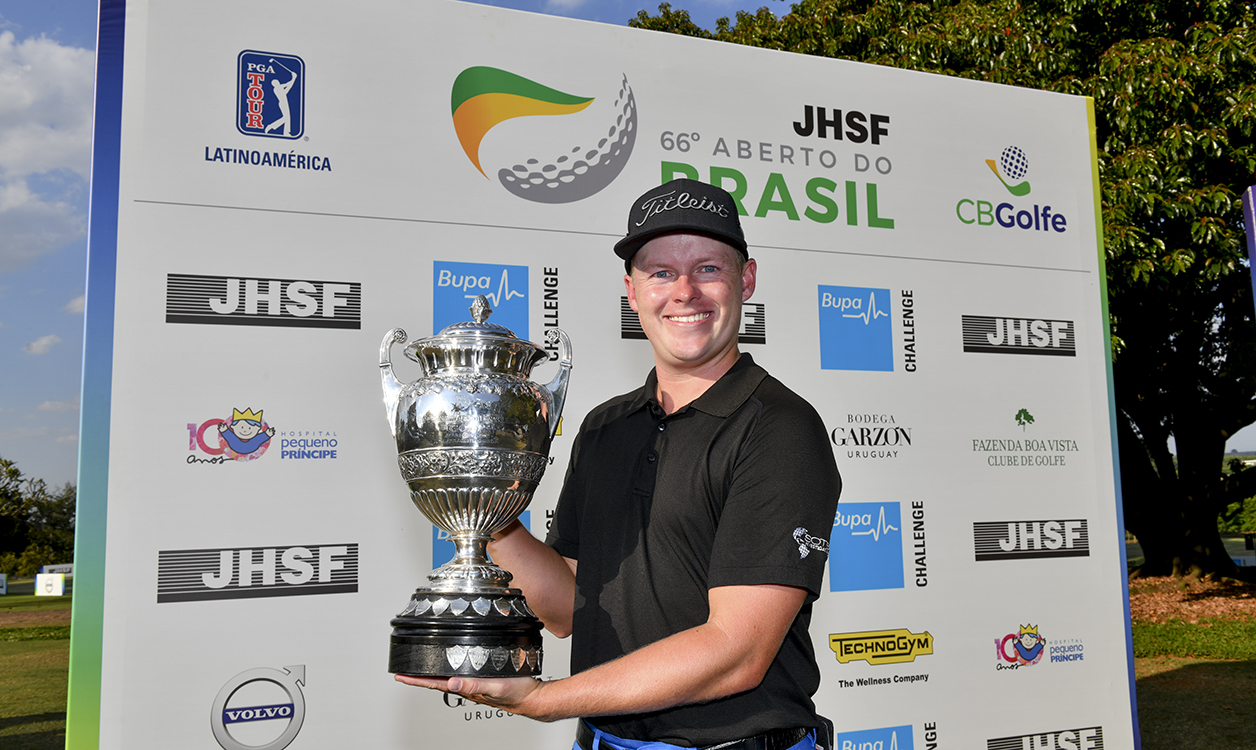 Americano Shad Tuten é o campeão do 66ª JHSF Aberto do Brasil