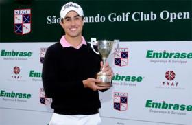 Tomaz Pimenta Pinheiro é o campeão scratch do  Aberto Masculino do São Fernando Golf Club – Etapa B