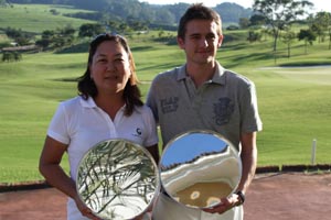 Pepê e Silvia Nishi vencem o 7º Torneio Aberto de Golfe Fazenda da Grama