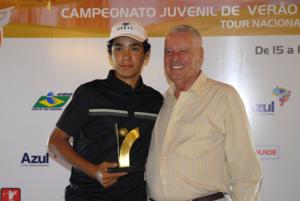 Matheus Balestrin e Giovanna Hirata vencem a primeira etapa do Tour Nacional Juvenil de Golfe em São Paulo