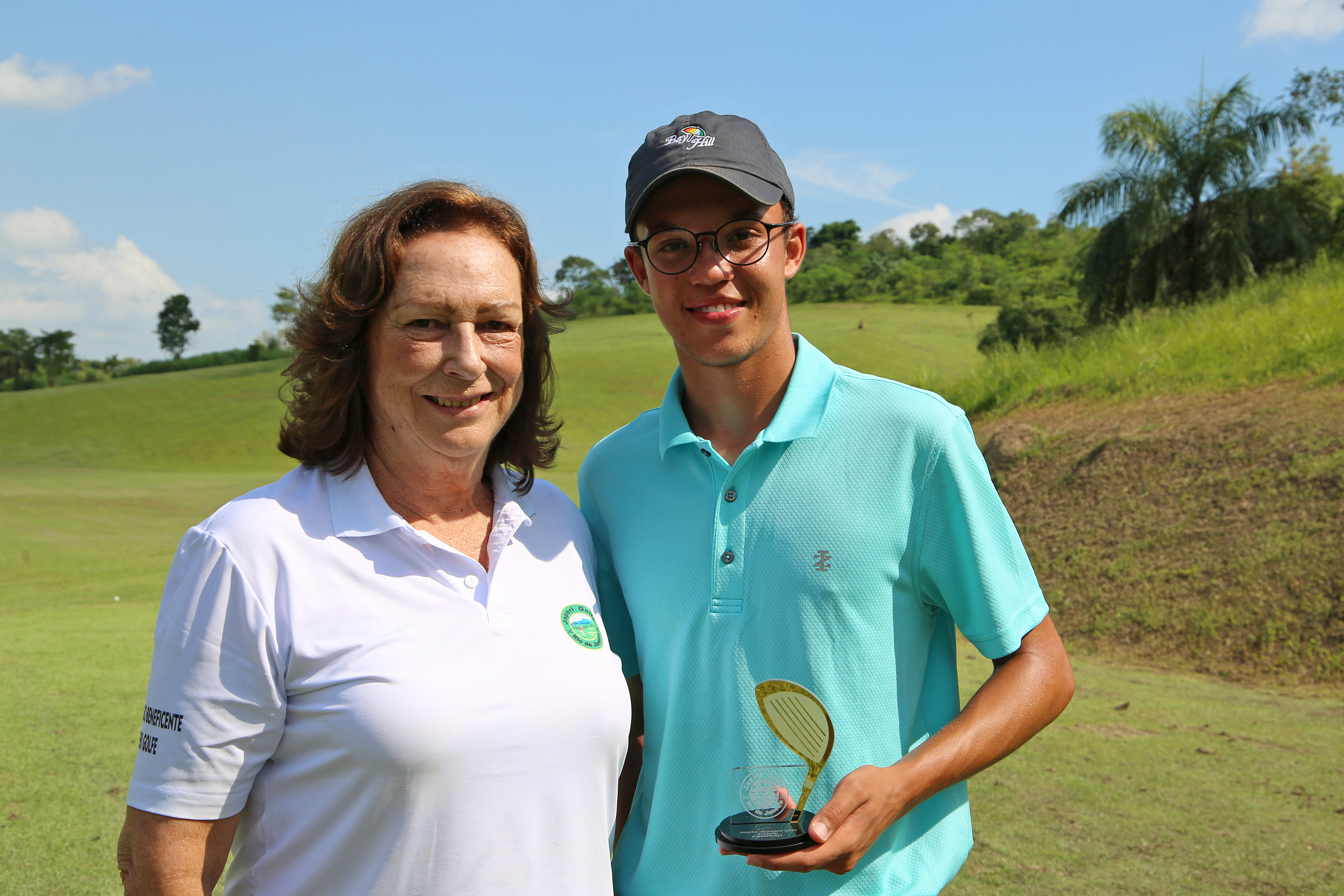 João Vitor Toledo e Thuane Oliveira, campeões do Aberto de Japeri