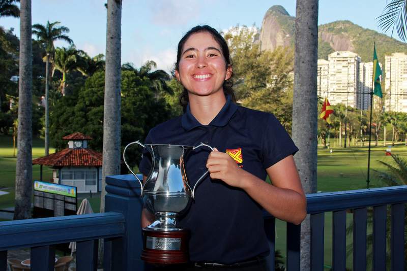 Aberto do Gávea Golf: Laura Caetano vence de ponta a ponta