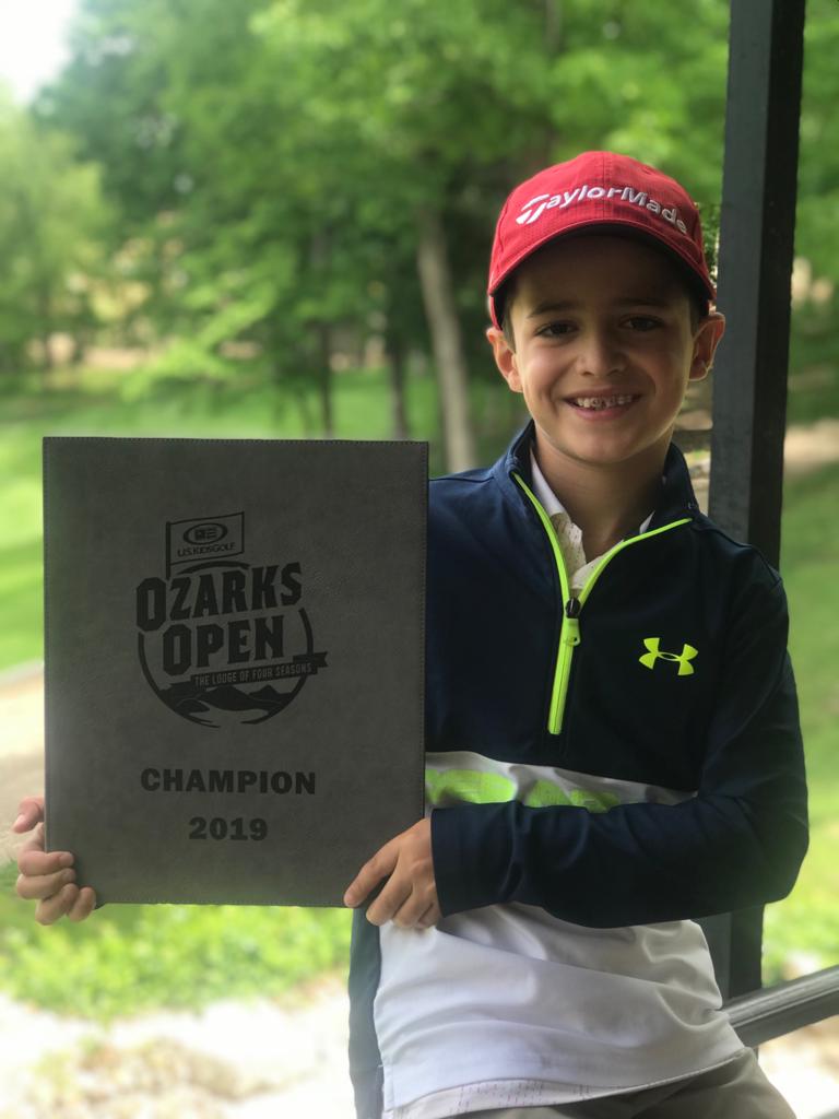 Jovem Bento Assis é campeão do Ozarks Open 2019