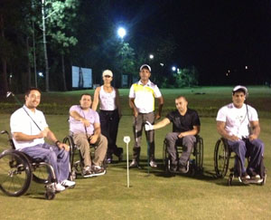 Primeiro torneio de golfe de cadeirantes do Brasil