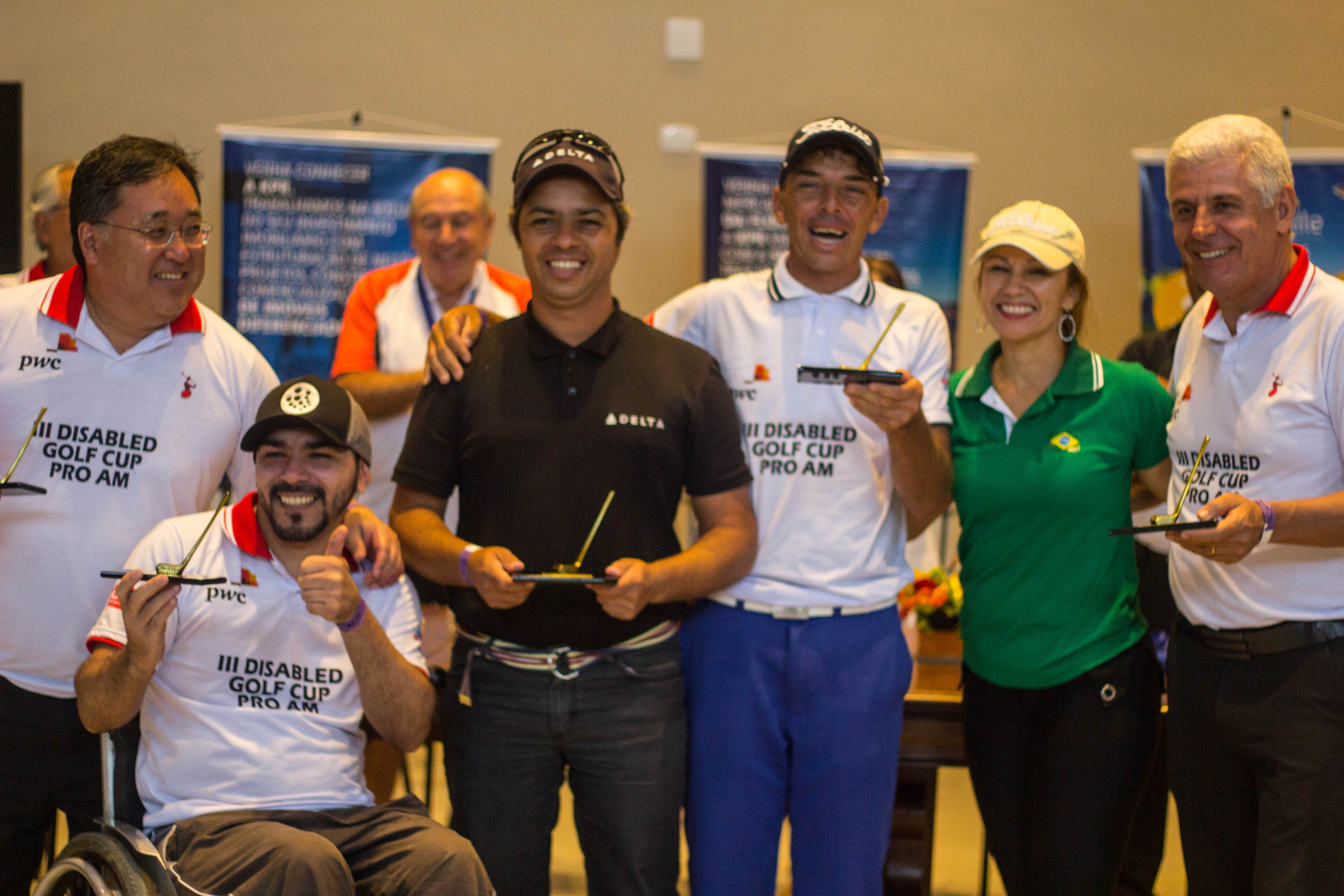 3ª Disabled Golf Cup Pro-Am, em São José dos Campos, mostra força do golfe adaptado no Brasil