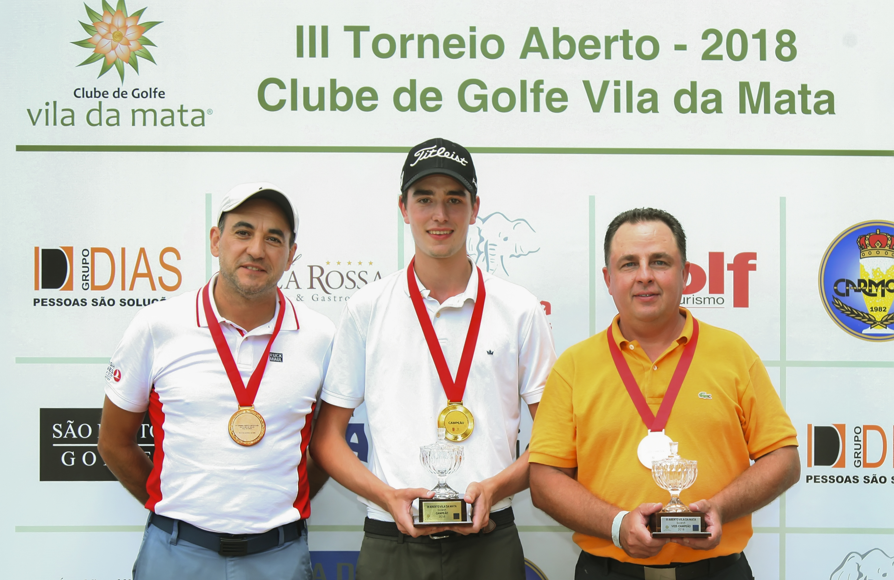Filipe Rossi é o campeão do Aberto do Vila da Mata