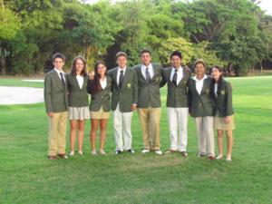 Jovens brasileiros no Campeonato Sulamericano Pré-Juvenil de Golfe na Venezuela