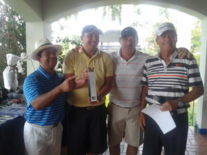 Campeões da Taça do Presidente no Lago Azul Golfe Clube
