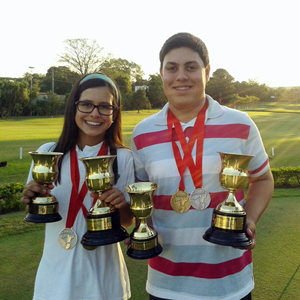 Lauren Grinberg e Paulo Vitor Veiga Mattos vencem a 3ª etapa do Torneio Juvenil do Estado de São Paulo