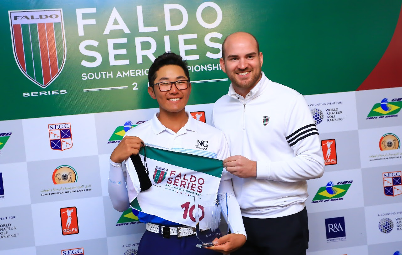 Lucas Park é campeão da Faldo Series South America