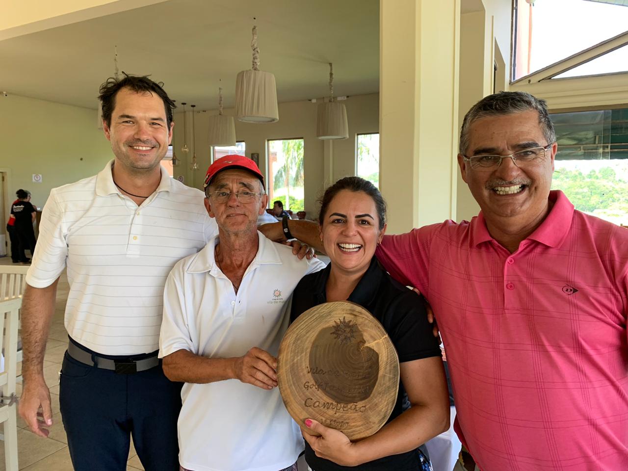 Campeões da primeira etapa do Vila da Mata Golf Tour 2020