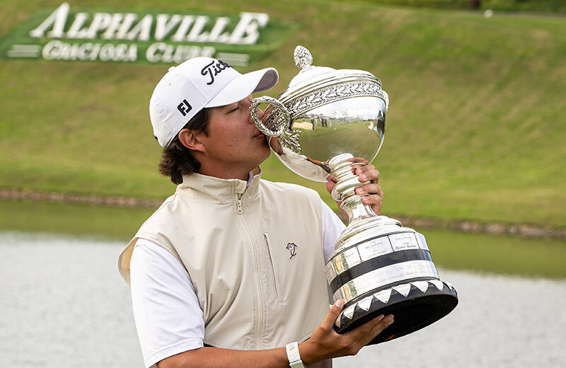 Guilherme Grinberg é campeão do 95º Amador de Golfe do Brasil