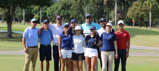 Treinamento da seleção brasileira de golfe, categoria amador, da Confederação Brasileira de golfe (CBGolfe)