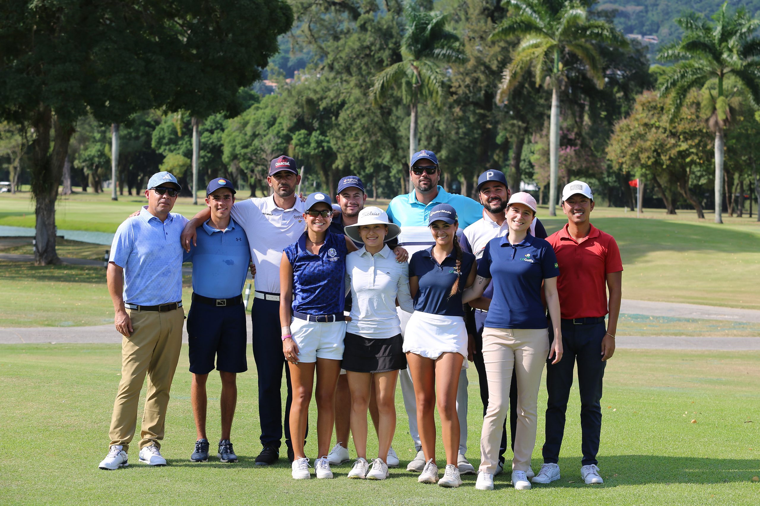 Treinamento da seleção brasileira de golfe, categoria amador, da Confederação Brasileira de golfe (CBGolfe)