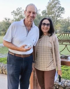 Arthur Fernandes e Stella Bihar