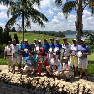 Jogadores premiados na competição 