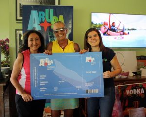 Dalila Costa ganhadora do pacote para Aruba