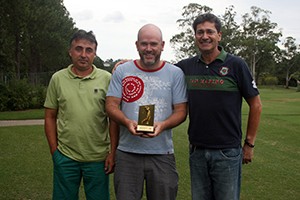 Time campeão, do Clube de Golfe de Campinas 