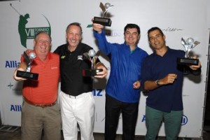 Grupo campeão: Cabernite, Martins, Delamar e Pasquim  Foto: Zeca Resendes