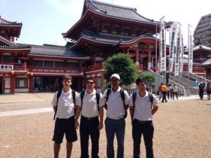 Boettcher, Mattos, Machado e Nagayama representarão o Brasil no Japão  Foto: Divulgação