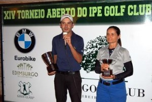 Os campeões Fernando Augusto Silva e Cidinha Foto: divulgação