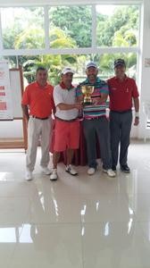 Time vice-campeão, o Clube de Golfe de Campinas 