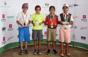 11 anos Ranking Final Joao Bosseto, Guilherme Ziccardi, Lucas Medeiros e Pedro Miyata