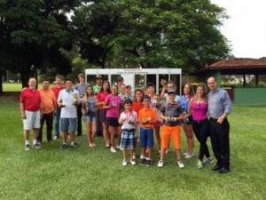 Jogadores premiados na competição