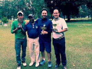 O time da Academia Golf Range Campinas 