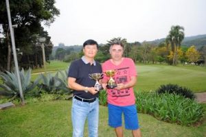 Song e Silva, do Clube de Golfe de Campinas, venceram a etapa 