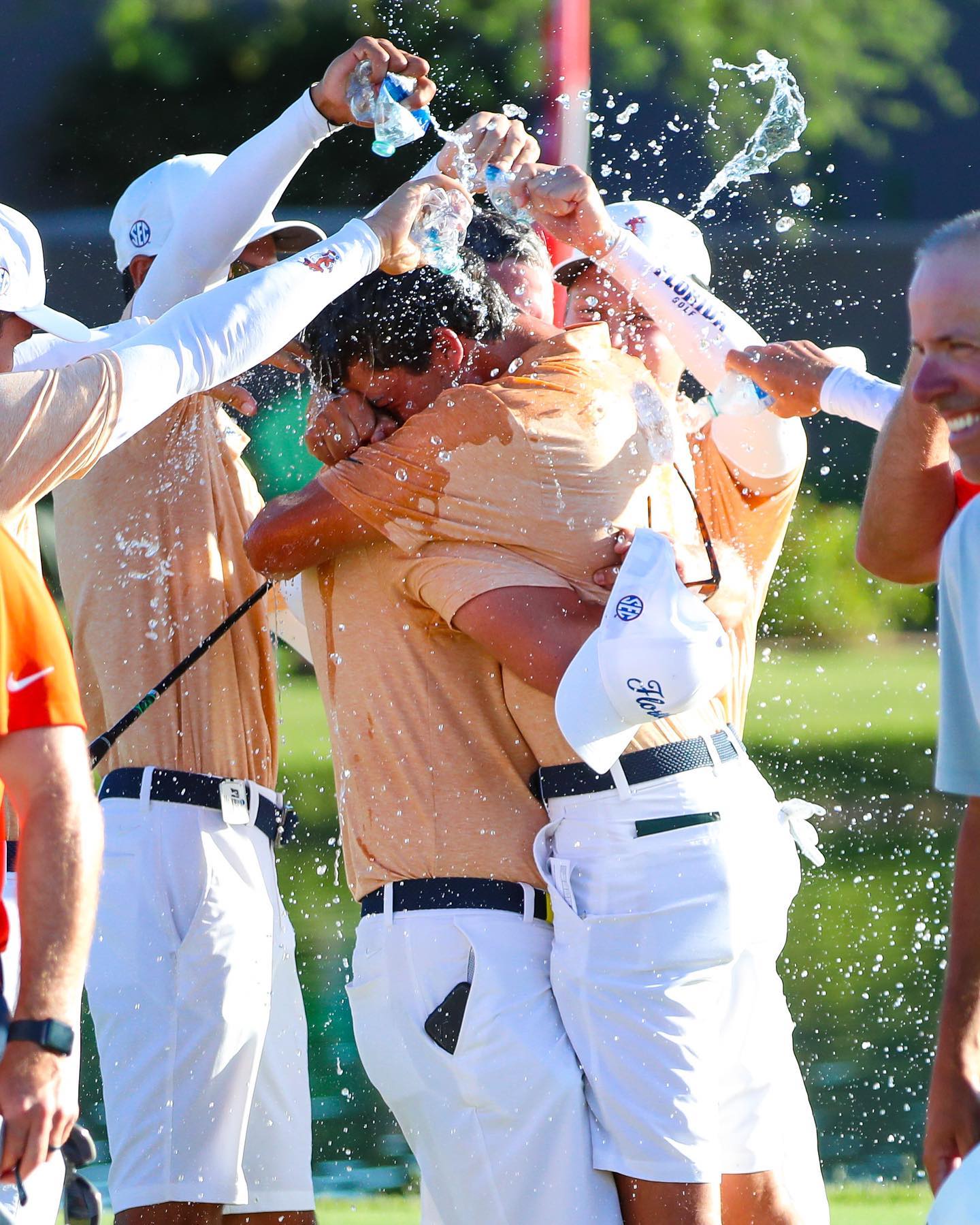 Fred Biondi é campeão da final nacional do NCAA, circuito universitário dos Estados Unidos
