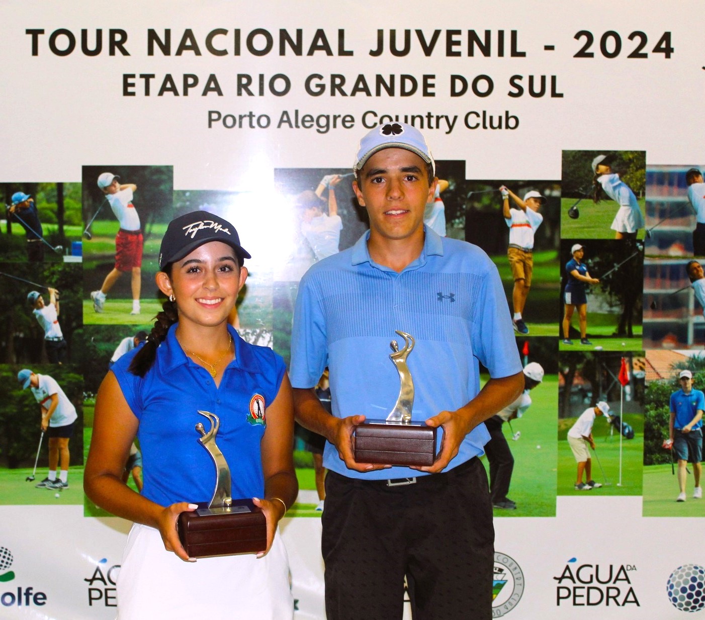 Guilherme Ziccardi e Maria Eugênia Peres venceram o Tour Nacional Juvenil no Rio Grande do Sul