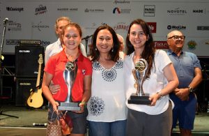 Fernanda Lacaz e Leticia Colombo com Stella Bihar Foto: Thais Pastor/F2