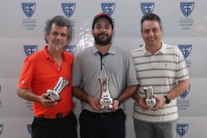 Laércio de Mello, Guilherme Pedriali e Francisco Coral