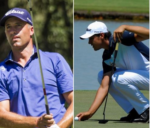 Alexandre Rocha e Rafael Becker disputam o Astara Golf Championship, em Bogotá, na Colômbia